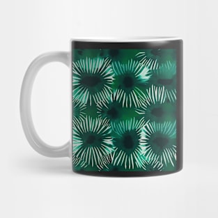 Green Shibori Print Mug